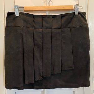 Comptoir des Cotonniers leather skirt size M